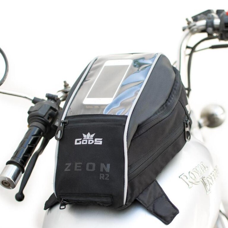 Roadgods R2 Motorcycle Magnetic Tank Bag With Capsule Rain Cover